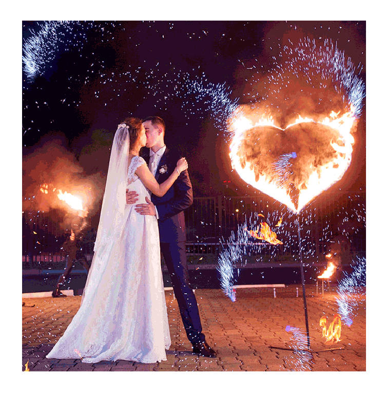 Организация пиротехнического шоу на свадьбу  Курильск | kurilsk.salutsklad.ru