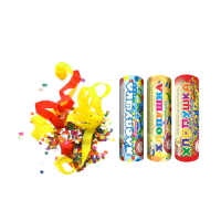 Набор ( 3конф.+3серп.) Набор хлопушек купить в Курильске | kurilsk.salutsklad.ru