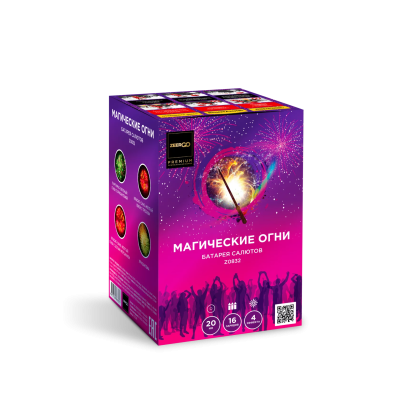 Магические огни Батарея салютов купить в Курильске | kurilsk.salutsklad.ru