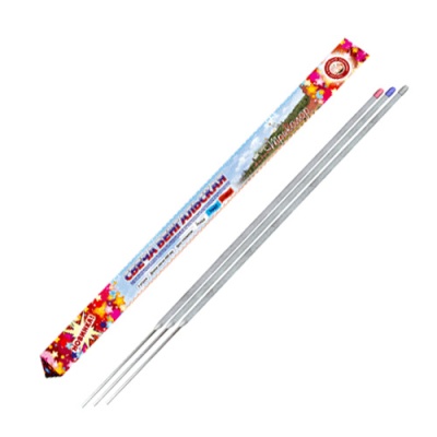 Триколор 650 мм. Бенгальские огни цветные купить в Курильске | kurilsk.salutsklad.ru