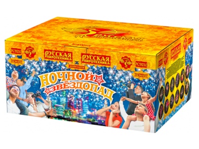 Ночной звездопад Комбинированный Фейерверк купить в Курильске | kurilsk.salutsklad.ru