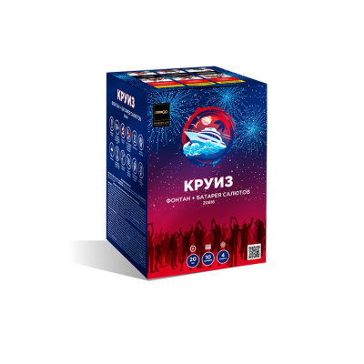 Круиз Фонтан фейерверк купить в Курильске | kurilsk.salutsklad.ru