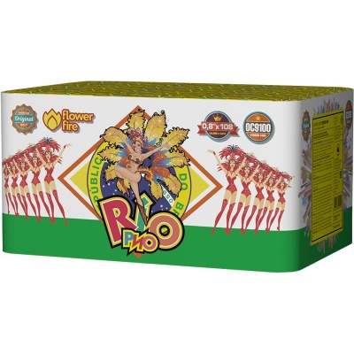 Рио S Батарея салютов купить в Курильске | kurilsk.salutsklad.ru