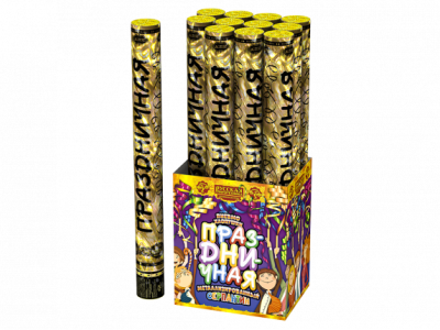 Праздничная 50 Пневматическая хлопушка купить в Курильске | kurilsk.salutsklad.ru