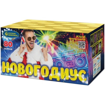 Новогодиус Фейерверк купить в Курильске | kurilsk.salutsklad.ru